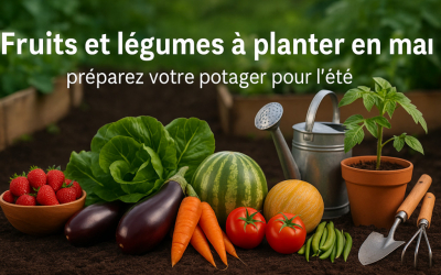 Fruits et légumes à planter en mai : préparez votre potager pour l'été 
