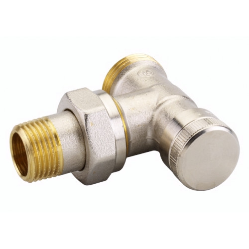 Danfoss Corps coude avec raccord male RLV 15 reglage 1/2
