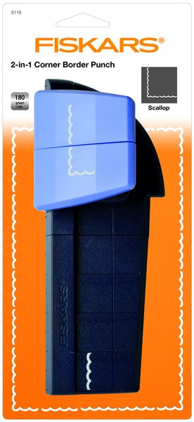 Perforatrice 2-in-1 lisière et coin feston