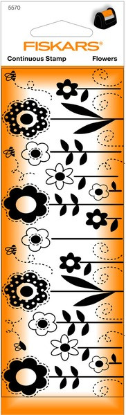 Tampon continu fleurs