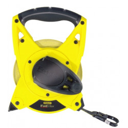 Mesure longue ruban fibre de verre fatmax 30 m - STANLEY