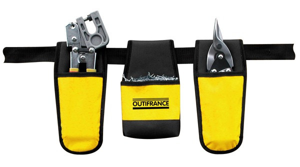 Ceinture plaquiste avec 2 outils