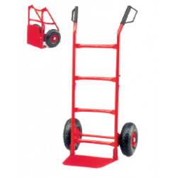 Diable repliable roue gonfl.ables 150kg de marque OUTIFRANCE , référence: B705200