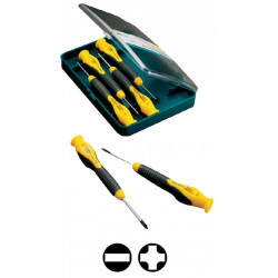 Coffret 6 tournevis de précision pro de marque OUTIFRANCE , référence: B716100