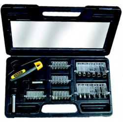 Coffret tournevis articulé 38 pièces de marque STANLEY, référence: B718300