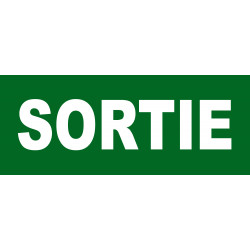 Panneau signalisation "sortie' de marque OUTIFRANCE , référence: B733500