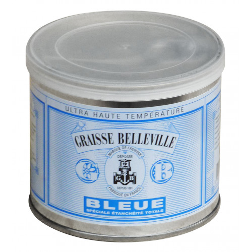 Graisse belleville bleu spécial étanchéité 500g - GRAISSE BELLEVILLE