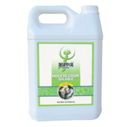 Huile de coupe soluble 5L de marque DEGRYP OIL, référence: B739000