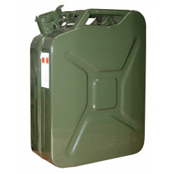 Jerrican tôle intérieur laqué 10 litres de marque OUTIFRANCE , référence: B739600