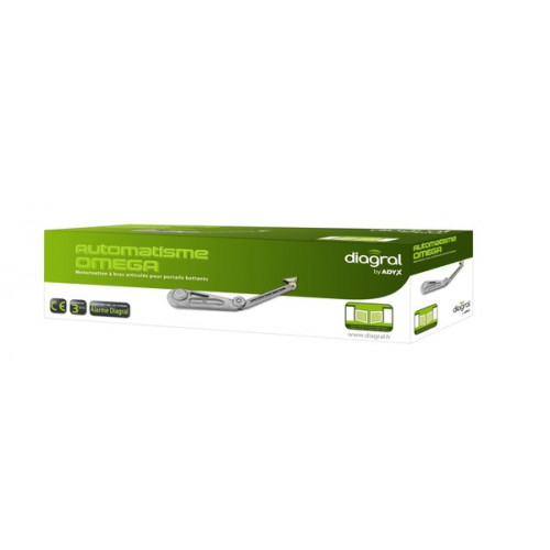 Automatisme portail battant bras articulé Omega - Diagral by Adyx