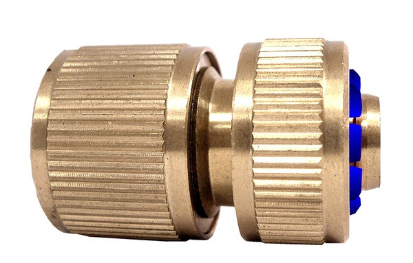 Raccord rapide bleu aquastop ECO 3 billes Ø19