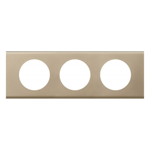 Plaque Triple Legrand CELIANE – MIRABELLE 71mm – Neuf