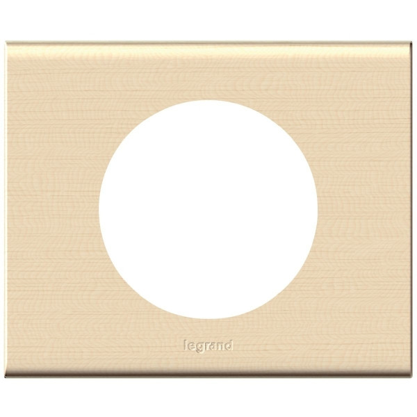Celiane plaque 1 poste erable