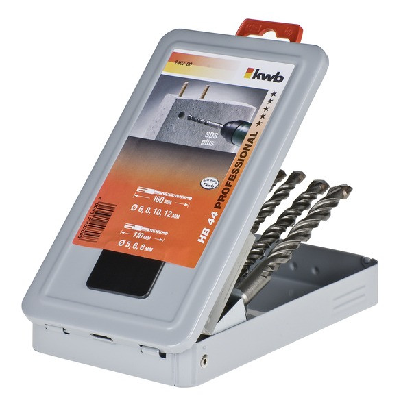 Jeu de 7 mèches HB 44 SDS marteau perforateur