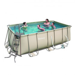Piscine Rectangular Frame Pools 4m14x2m16x1m22 - BESTWAY