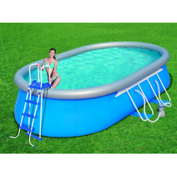 Kit Piscine ovale "Fast Set" 549 x 366 x 122 cm - BESTWAY