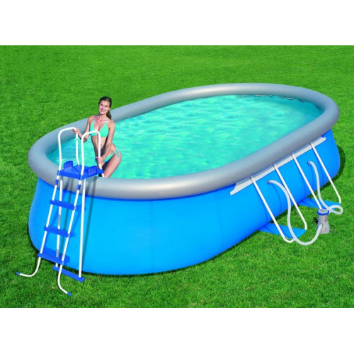 Kit Piscine ovale "Fast Set" 549 x 366 x 122 cm - BESTWAY