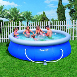 Kit Piscine autoportante ronde Fast Set Ø 366 x 91 - BESTWAY