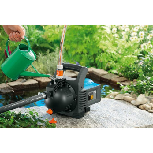 Gardena Pompe d'Arrosage de Surface 4100 Silent + Kit d'Aspiration