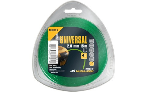 Fil nylon rond de débroussailleuse NLO016 2mm x 130 m Anti-Bruit