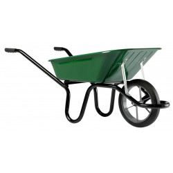 Brouette Aktiv Premium peinte roue pleine 100 L de marque HAEMMERLIN, référence: J1054400