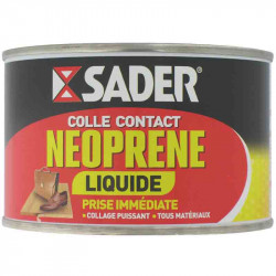 Colle néoprène liquide 250 ml de marque Sader, référence: B2432600
