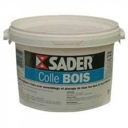 Colle à bois prise progressive 2,5 Kg de marque Sader, référence: B2433100