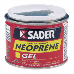 Colle néoprène contact gel 250 ml de marque Sader, référence: B2435300