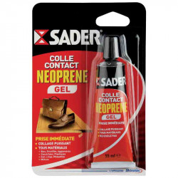 Colle néoprène contact gel 55ml - Sader