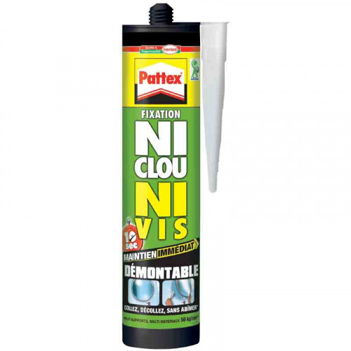 Ni clou ni vis démontable 400 gr - PATTEX