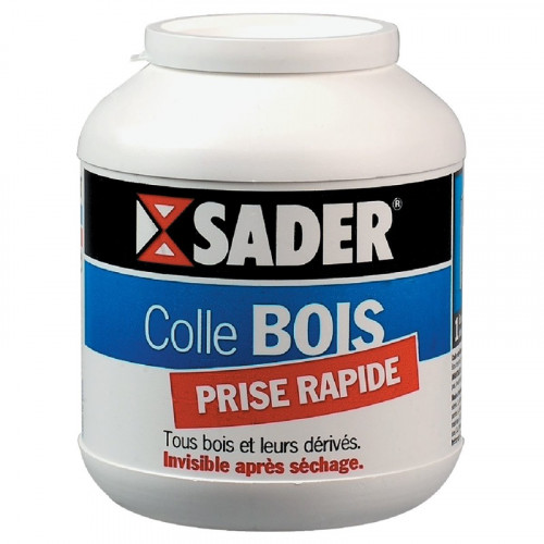 Sader Colle à bois prise rapide - boîte 650 g