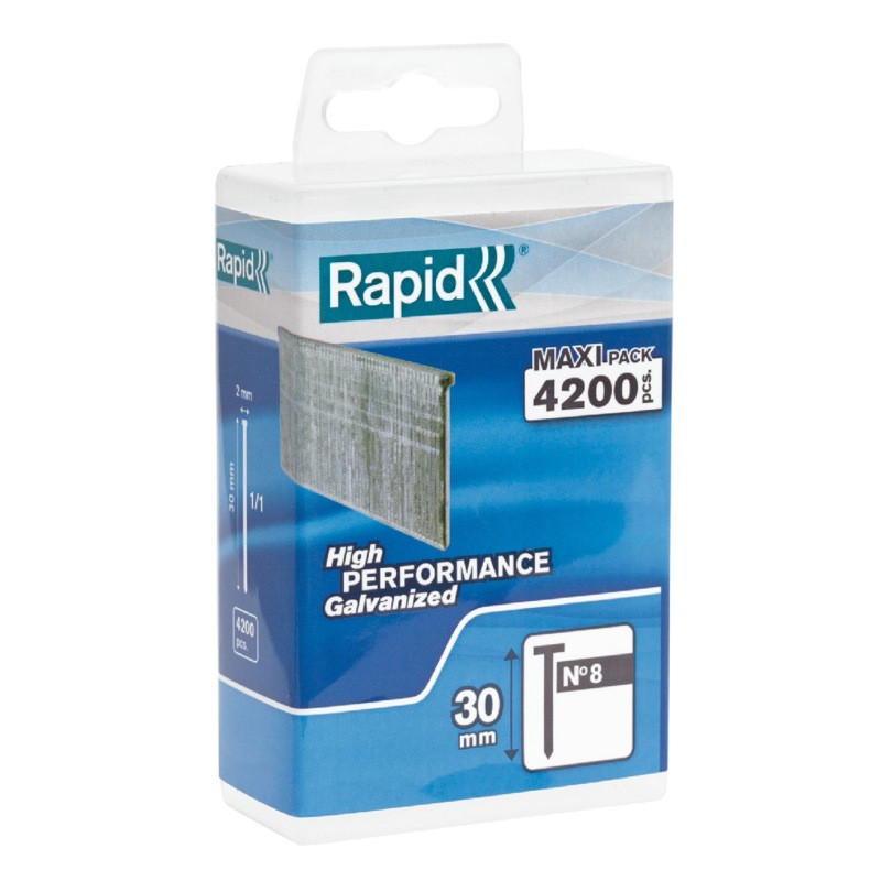 Pointe n°8 Rapid Agraf RAPID 30mm pour la menuiserie - vue 3