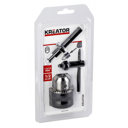 Mandrin à clé 13 mm avec adaptateur SDS - Kreator