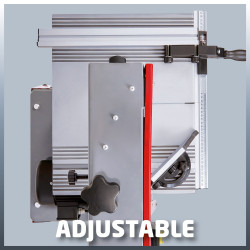 Scie à ruban stationnaire – TC-SB 305 U – 750 W - 2 vitesses - coupe 170 mm - table inclinable 45° - EINHELL 