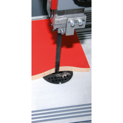 Scie à ruban stationnaire – TC-SB 305 U – 750 W - 2 vitesses - coupe 170 mm - table inclinable 45° - EINHELL 