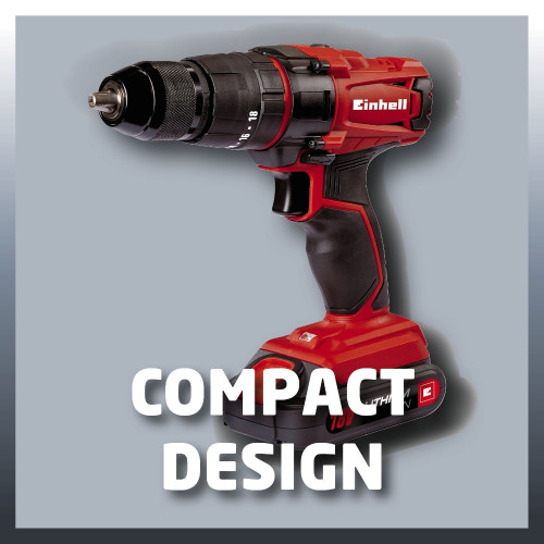 Perceuse Visseuse à percussion sans fil TC-CD 18-2 Li-i - EINHELL 