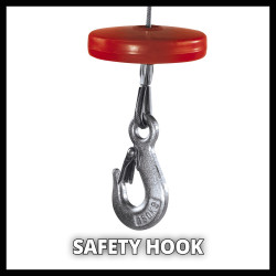 Palan électrique – TC-EH 250 – Capacité 250 kg – Câble acier 11,5 m - EINHELL