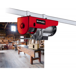 Palan électrique – TC-EH 500 – Capacité 500 kg – Câble acier 11,5 m - EINHELL 