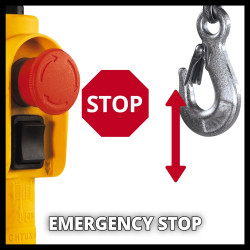 Palan électrique – TC-EH 500 – Capacité 500 kg – Câble acier 11,5 m - EINHELL 