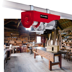 Palan électrique – TC-EH 600 – Capacité 600 kg – Câble acier 18 m - EINHELL 