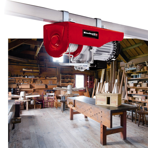 Palan électrique – TC-EH 600 – Capacité 600 kg – Câble acier 18 m - EINHELL 