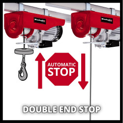 Palan électrique – TC-EH 600 – Capacité 600 kg – Câble acier 18 m - EINHELL 