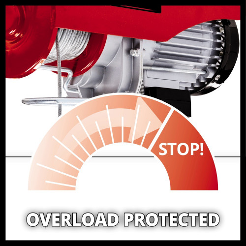 Palan électrique – TC-EH 600 – Capacité 600 kg – Câble acier 18 m - EINHELL 