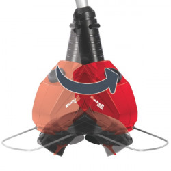 Coupe-bordures sans fil – GE-CT 18 Li Solo – Largeur de coupe 24 cm – Tête pivotante et inclinable - EINHELL
