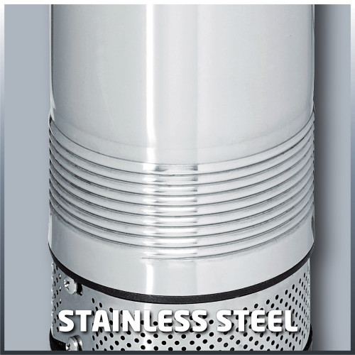 Pompe de forage immergée – GC-DW 1000 N – 1000 W – Débit 6 500 l/h – Refoulement 45 m - EINHELL 