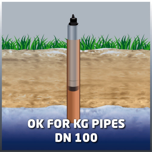 Pompe de forage GC-DW 1000 N - EINHELL 
