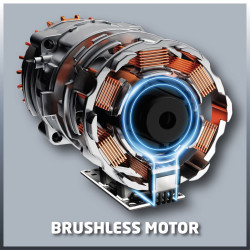 Motobineuse sans fil – GE-CR 30 Li Solo – 36 V – Largeur de travail 30 cm – Sans batterie ni chargeur - EINHELL 