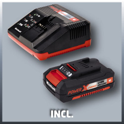 Souffleur sans fil – GE-CL 18 Li E Kit – 18 V – Variateur électronique – Batterie et chargeur inclus - EINHELL