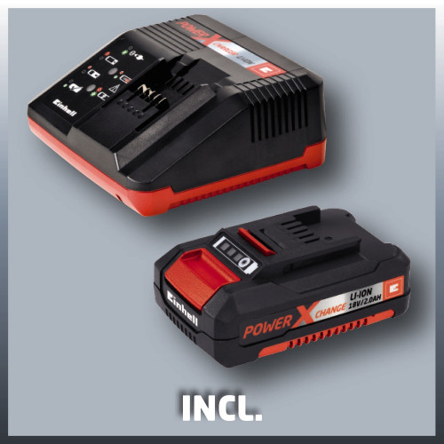 Souffleur sans fil – GE-CL 18 Li E Kit – 18 V – Variateur électronique – Batterie et chargeur inclus - EINHELL 