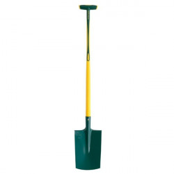 Bêche Duopro 28 cm- avec manche Novamax Béquille de marque Leborgne, référence: J4469400